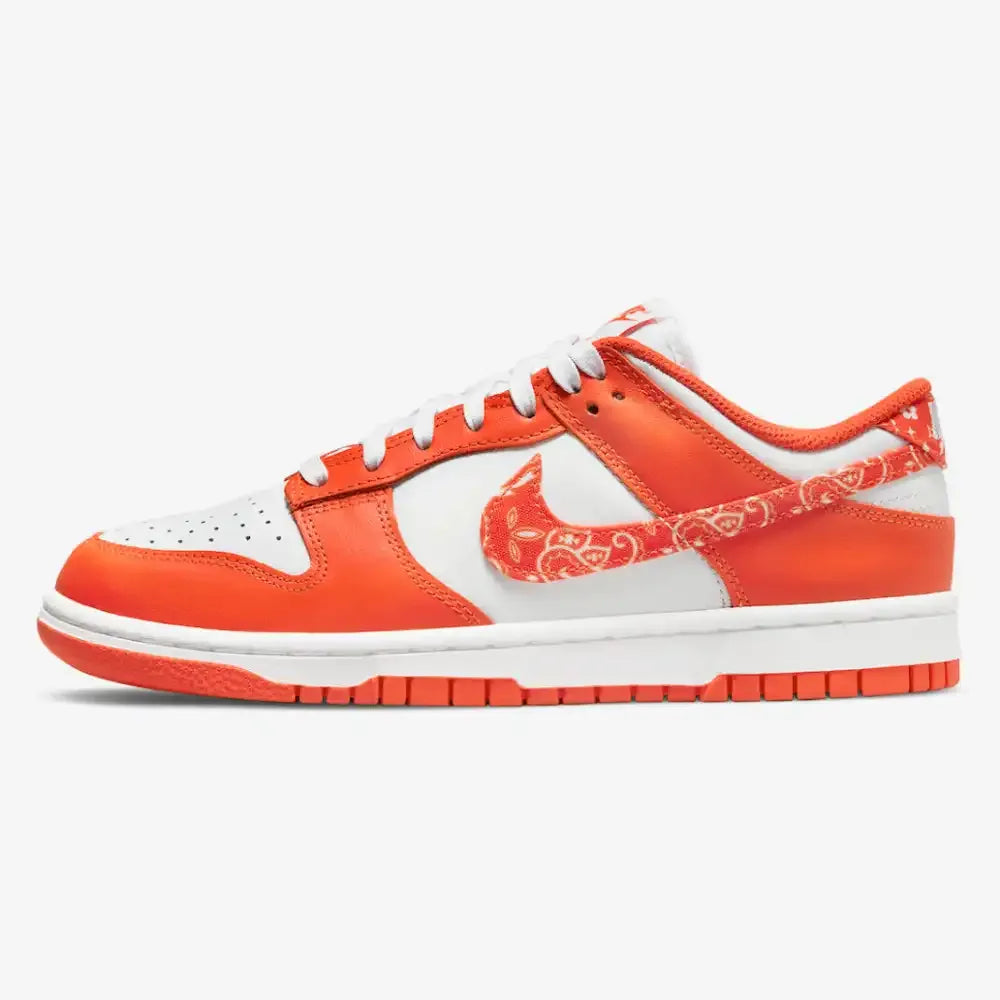 NK Dunk Low Orange Paisley