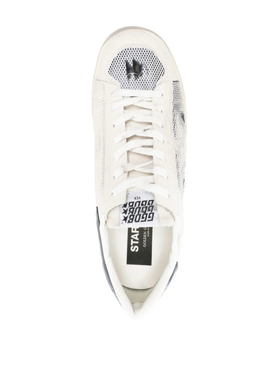 GGS Stardan Sneakers – White Leather/Navy Mesh