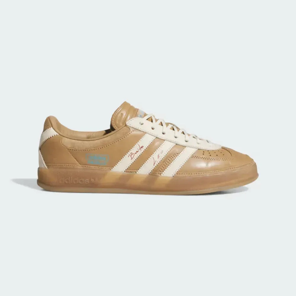 BB x Ad Gazelle Indoor Messi - Cardboard/Cream White
