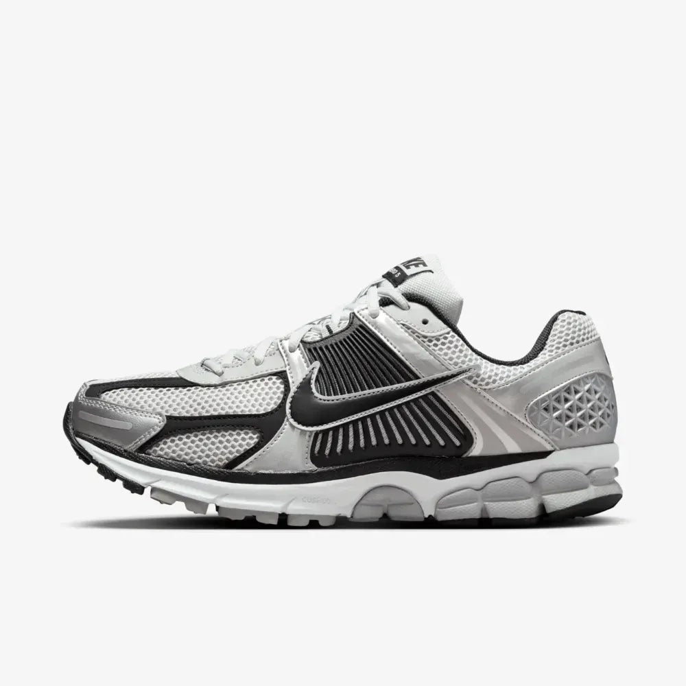NK Zoom Vomero 5 Metallic Silver and Black