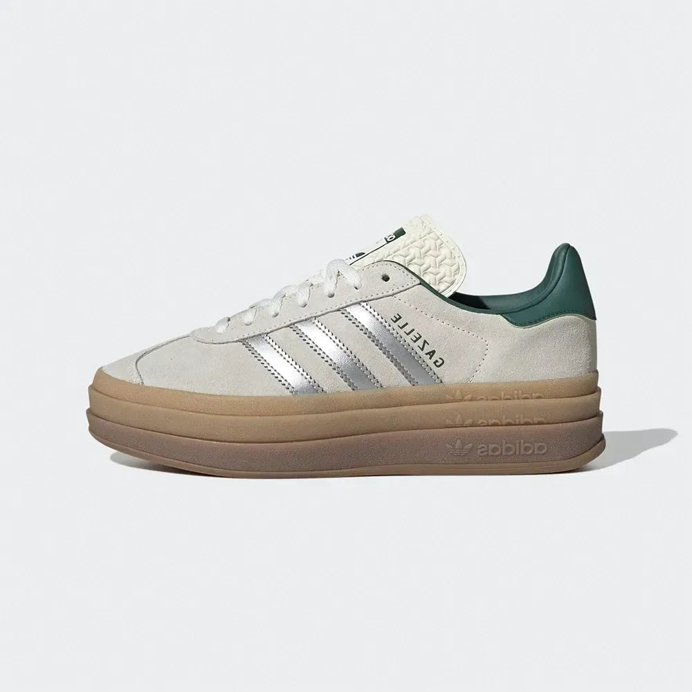 Ad Gazelle Bold - Off White/Collegiate Green