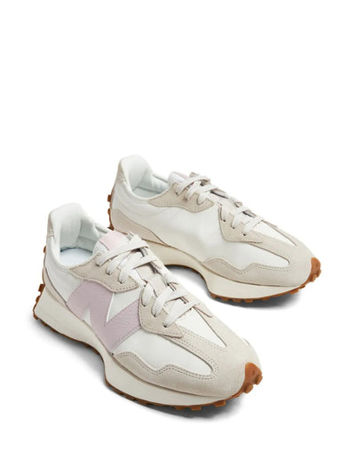 NB 327 - White/Light Pink/Beige