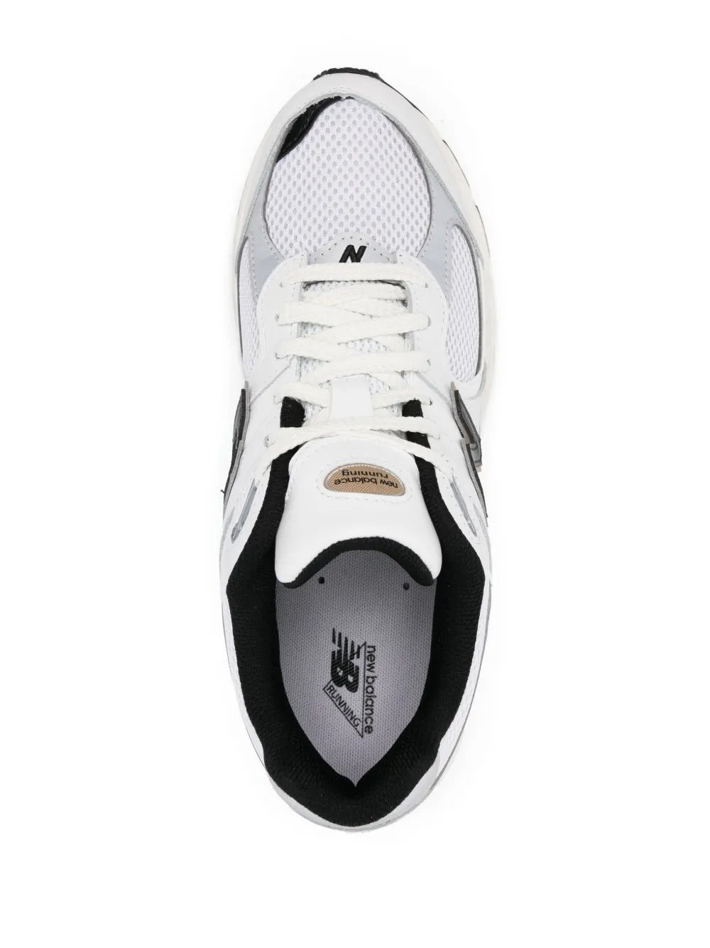 NB 2002R - White/Black/Champagne Gold