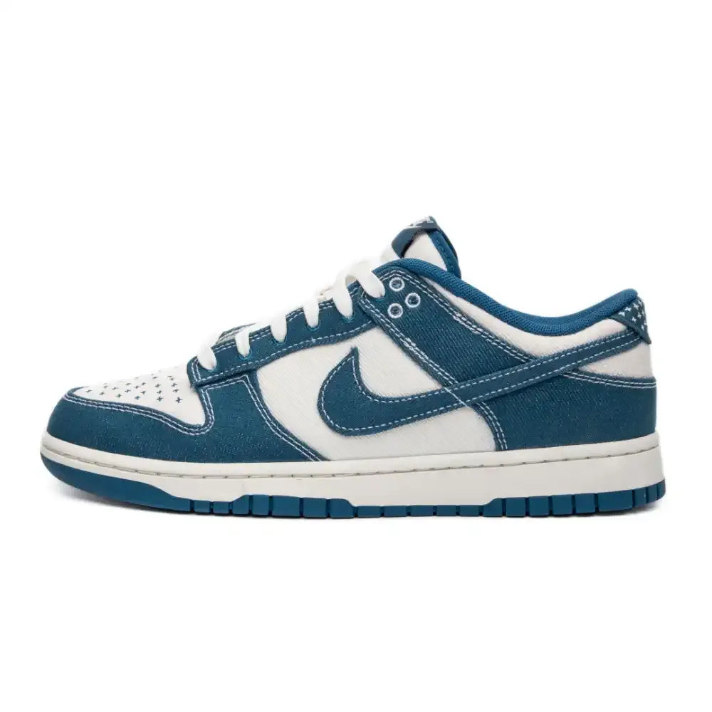 NK Dunk Low Industrial Blue Sashiko