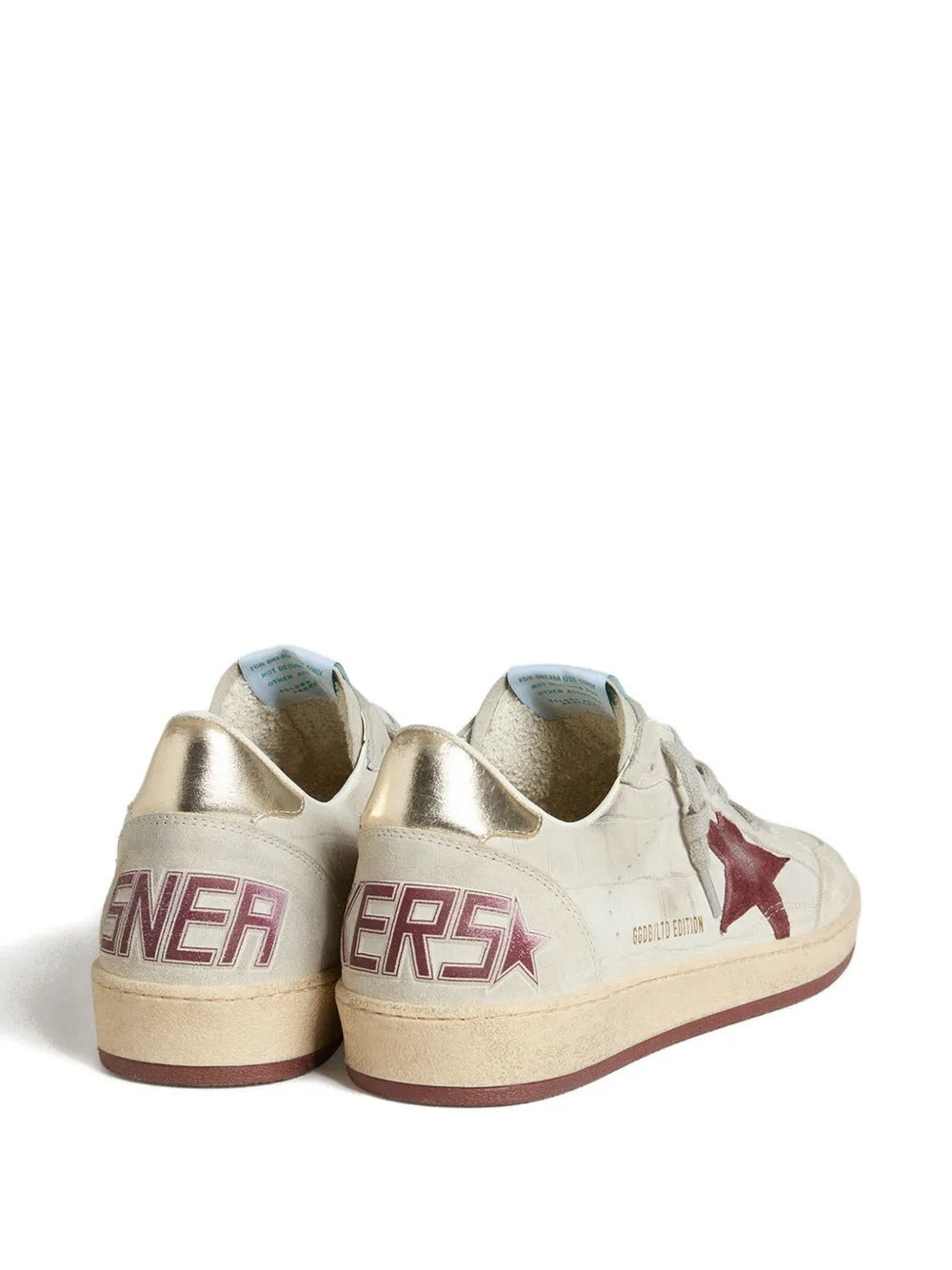 GGS Ball Star Sneakers – Burgundy Star