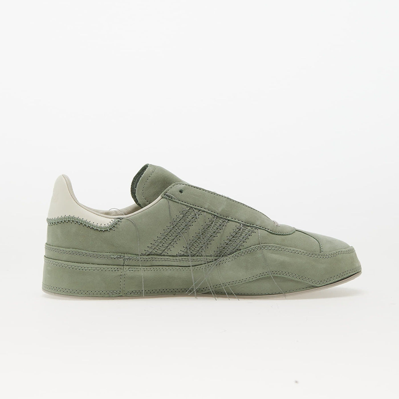 Ad Gazelle Y 3 - Green/Off White /Light Brown