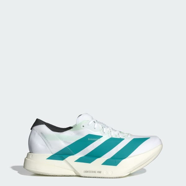 Adizero Adios Pro 4 - White/Pure Teal