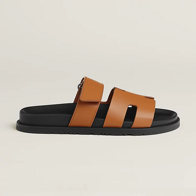 HMS Chypre Sandal – Caramel/Black
