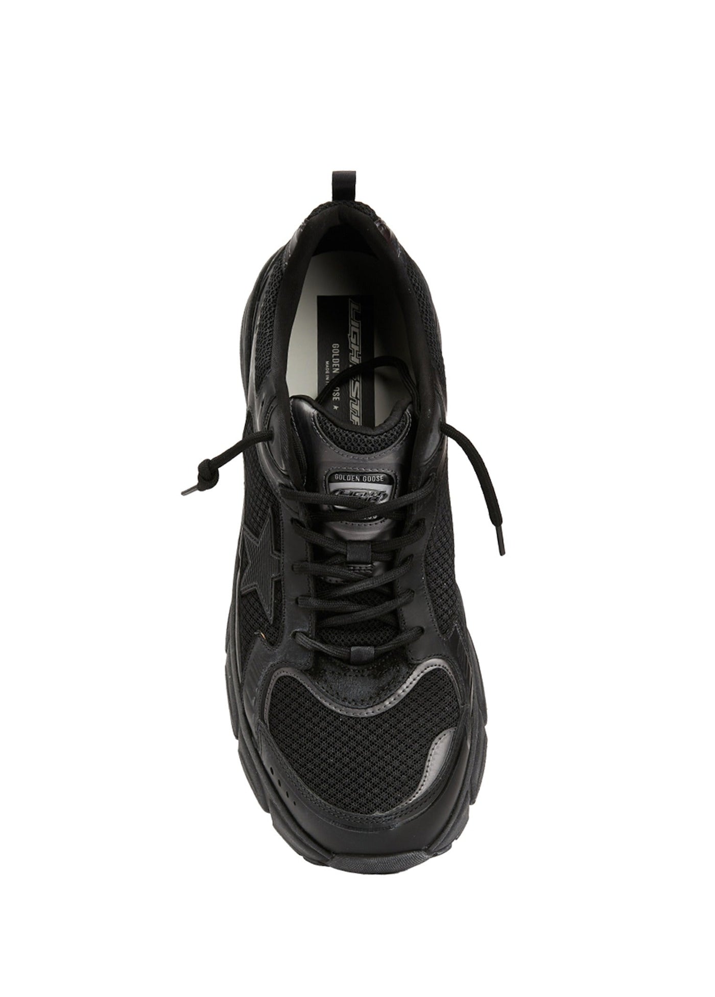 GGS Lightstar Black Leather Mesh