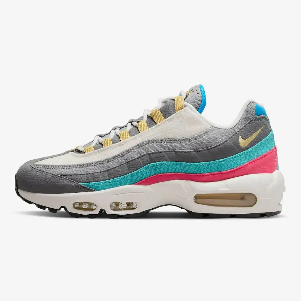 NK Air Max 95 Air Sprung Grey Aqua Pink