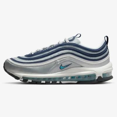 NK Air Max 97 - Metallic Silver/Chlorine Blue