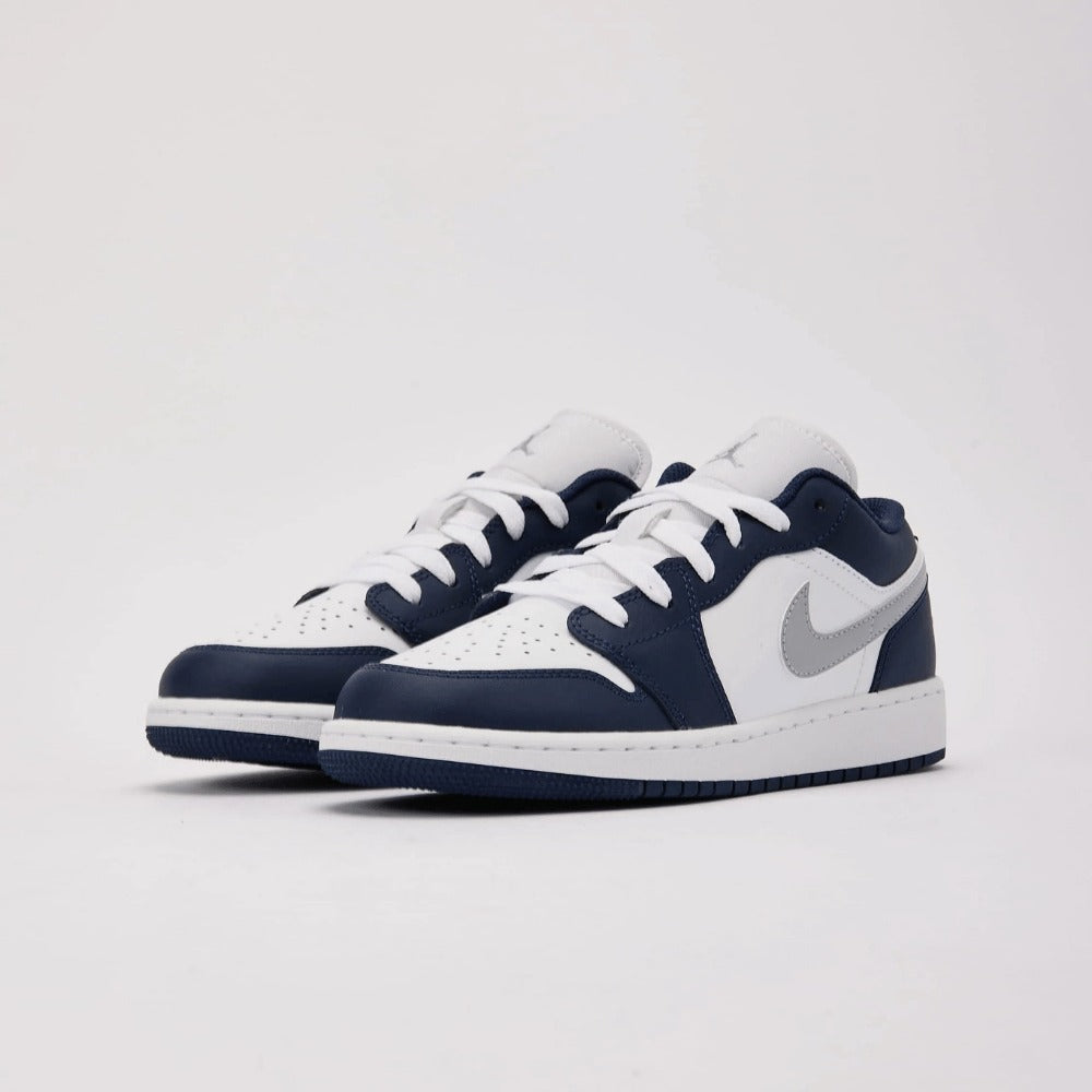 AJ 1 Low - Midnight Navy Wolf Grey