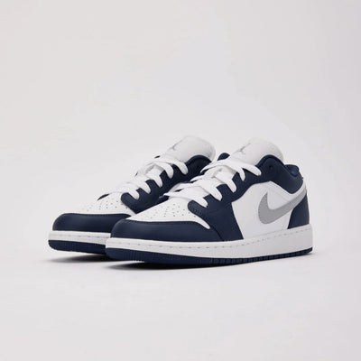 AJ 1 Low - Midnight Navy Wolf Grey