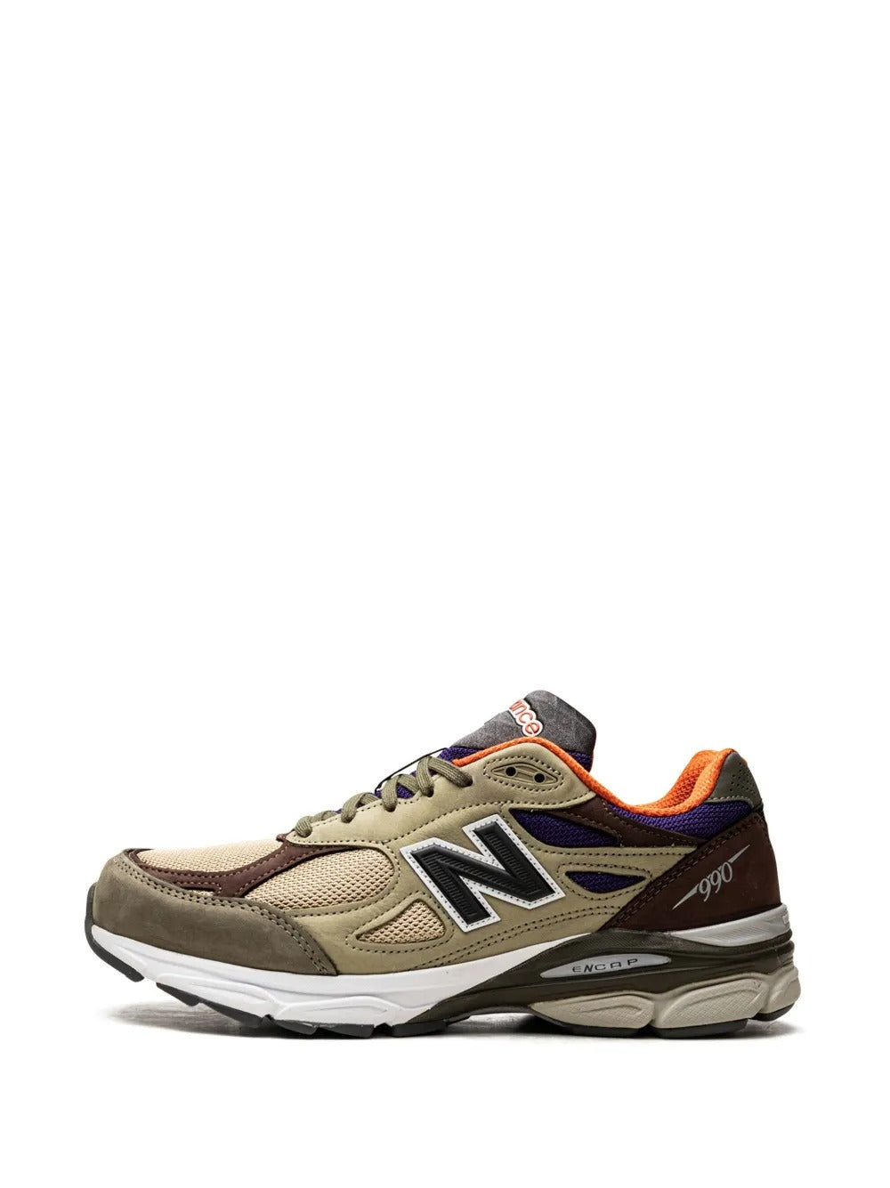 TSD x NB 990v3 - Olive/Brown/Tan/Purple