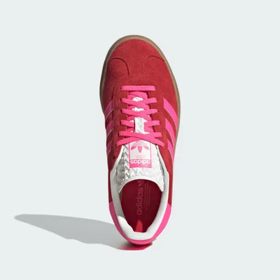 Ad Gazelle Bold - Collegiate Red/Lucid Pink