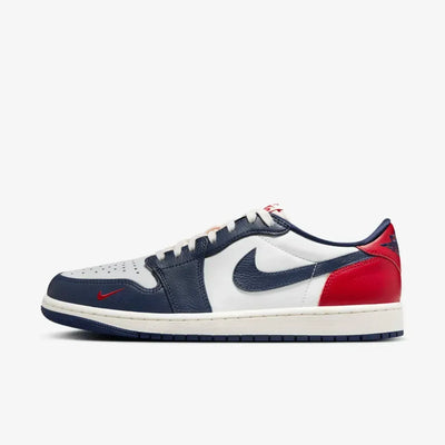 AJ 1 Low - Gym Red Midnight Navy