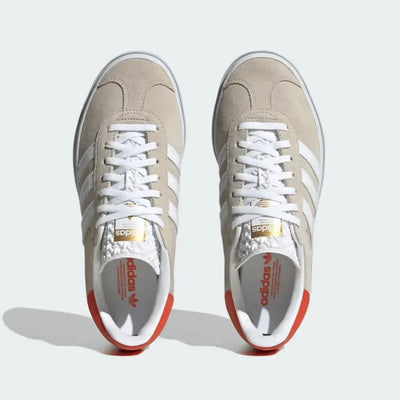 Ad Gazelle Bold - Beige/Cloud White/Collegiate Orange