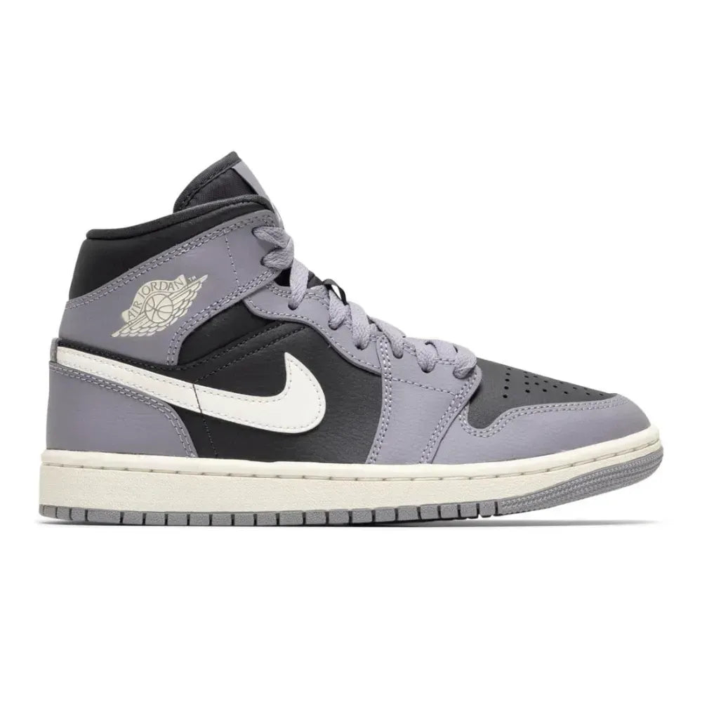 AJ 1 Mid Cement Grey Sail Anthracite