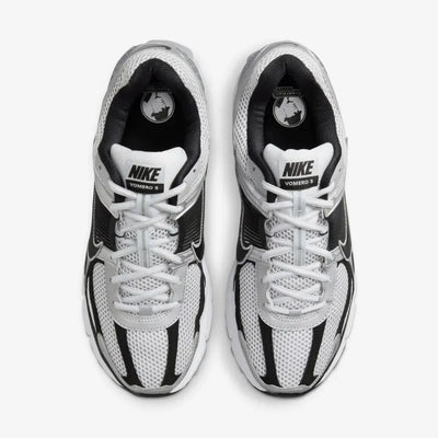NK Zoom Vomero 5 Metallic Silver and Black