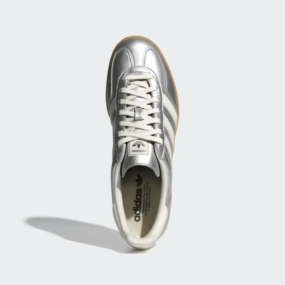 Ad Gazelle Indoor - Silver Metallic/Core White