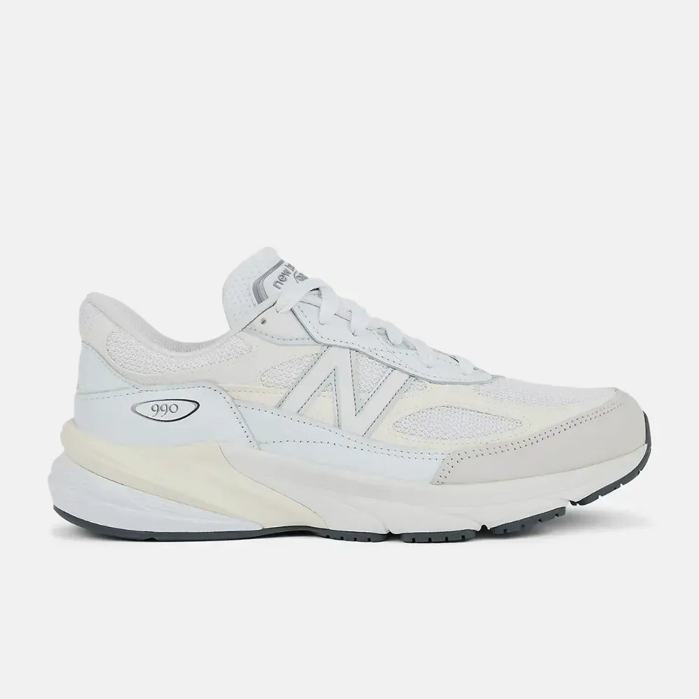 NB 990v6 MiUSA – White/Sea Salt