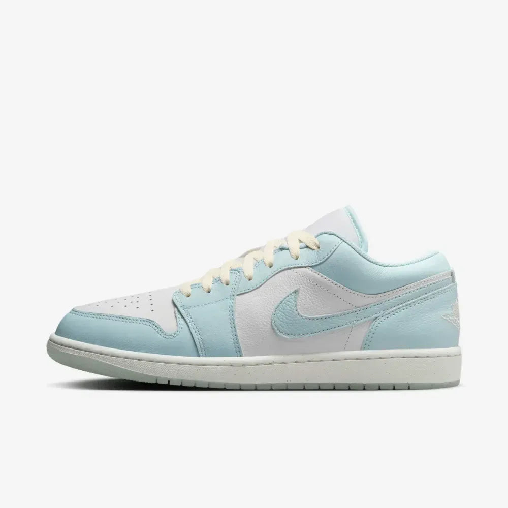 AJ 1 Low - Glacier Blue Summit White