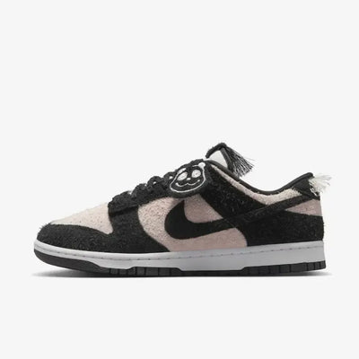 NK Dunk Low - Panda Monium Black Suede