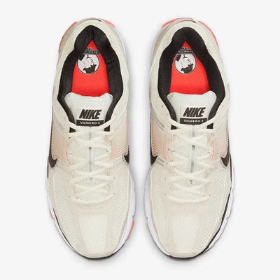 NK Zoom Vomero 5 Light Orewood Brown Bright Crimson Sail Black