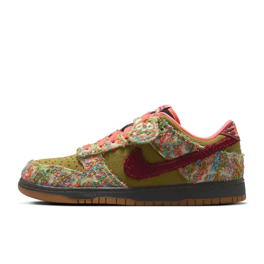 NK Dunk Low - Panda Monium Green Curry MultiColor