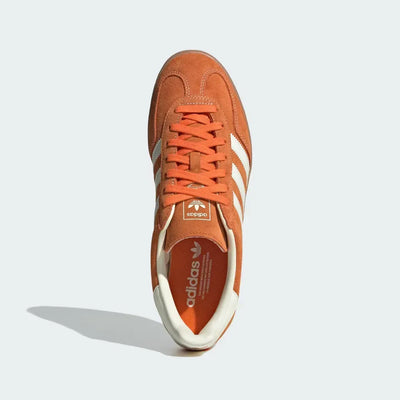 Ad Gazelle Indoor - Orange/Off White/Gold Metallic