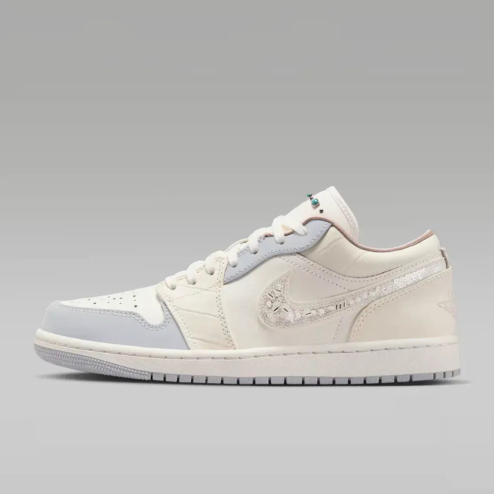 AJ 1 Low - Sail Soft Pearl