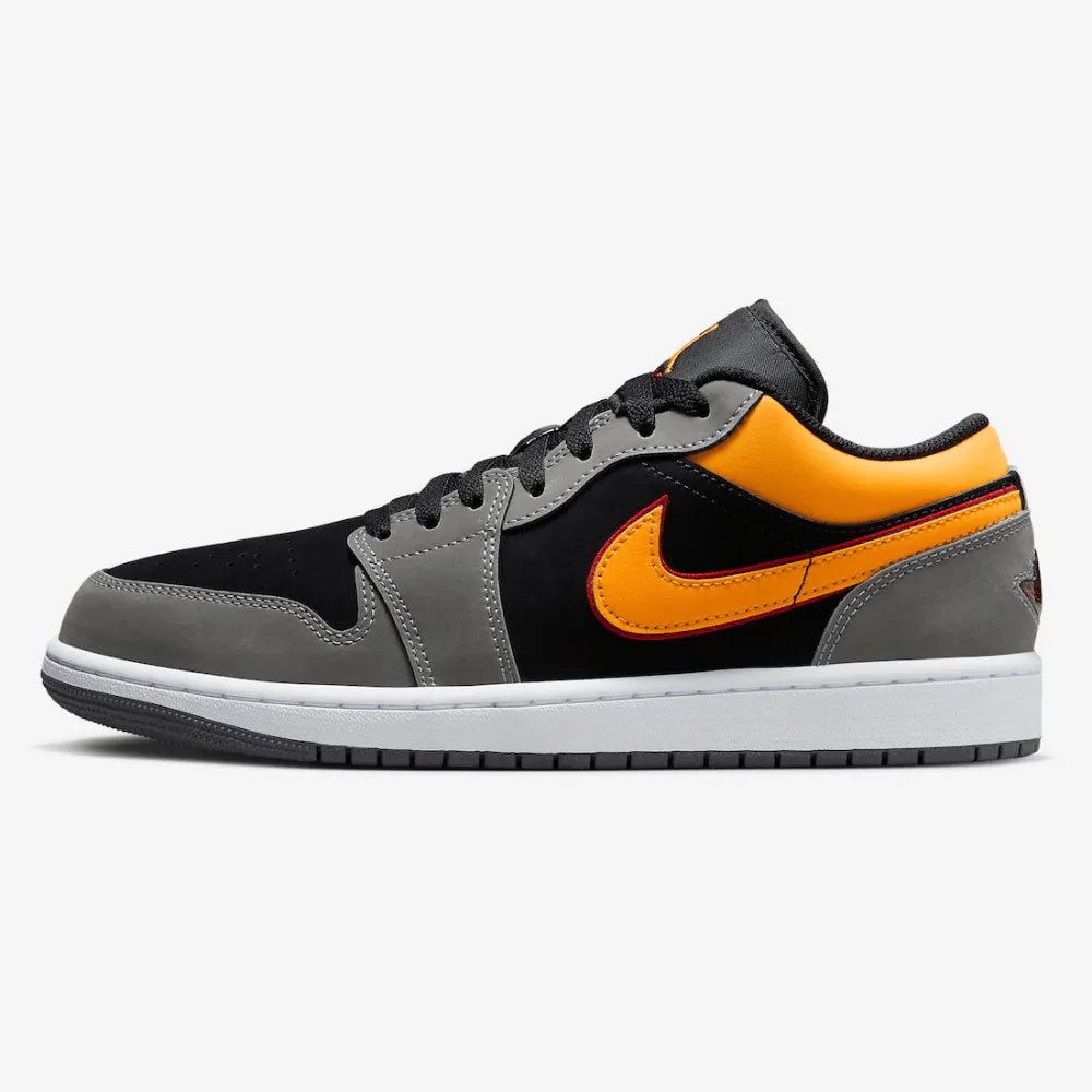 AJ 1 Low - Black Vivid Orange