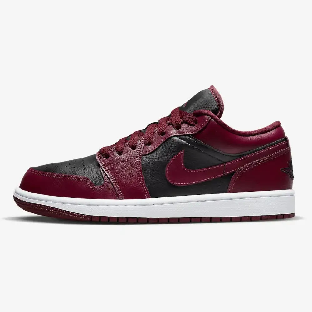 AJ 1 Low - Cherrywood Black Maroon