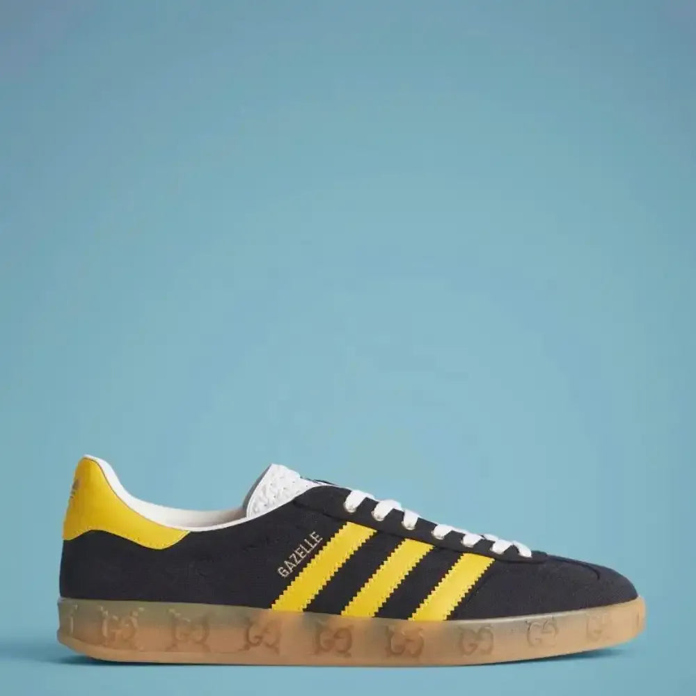 Ad x GC Gazelle GG Canvas - Black/Yellow