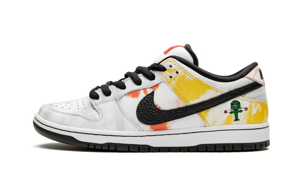 NK Dunk Low - Raygun Tie Dye White
