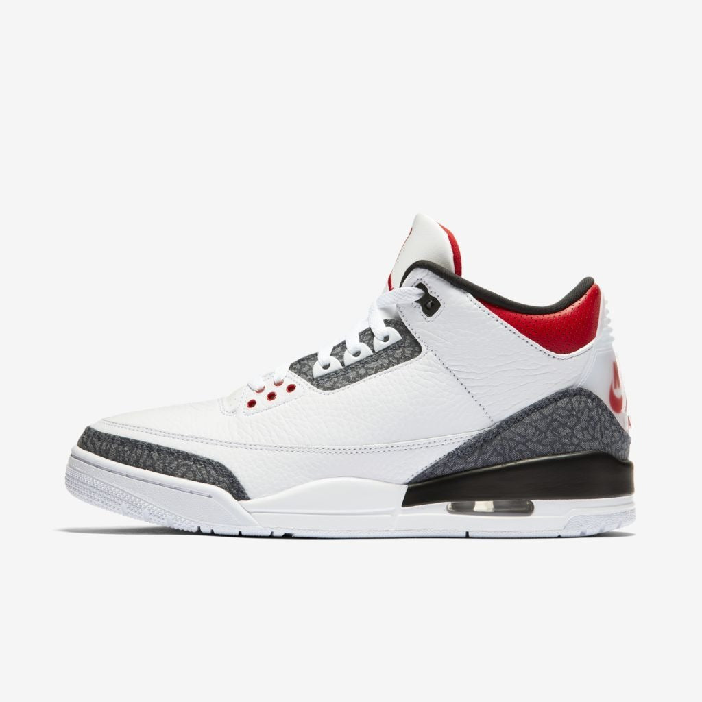 AJ 3 - Denim Fire Red