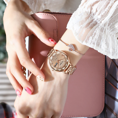 Aurora Rose Luxe Watch