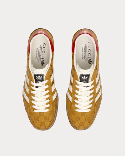 Ad x GC Gazelle GG Canvas - Beige/Brown
