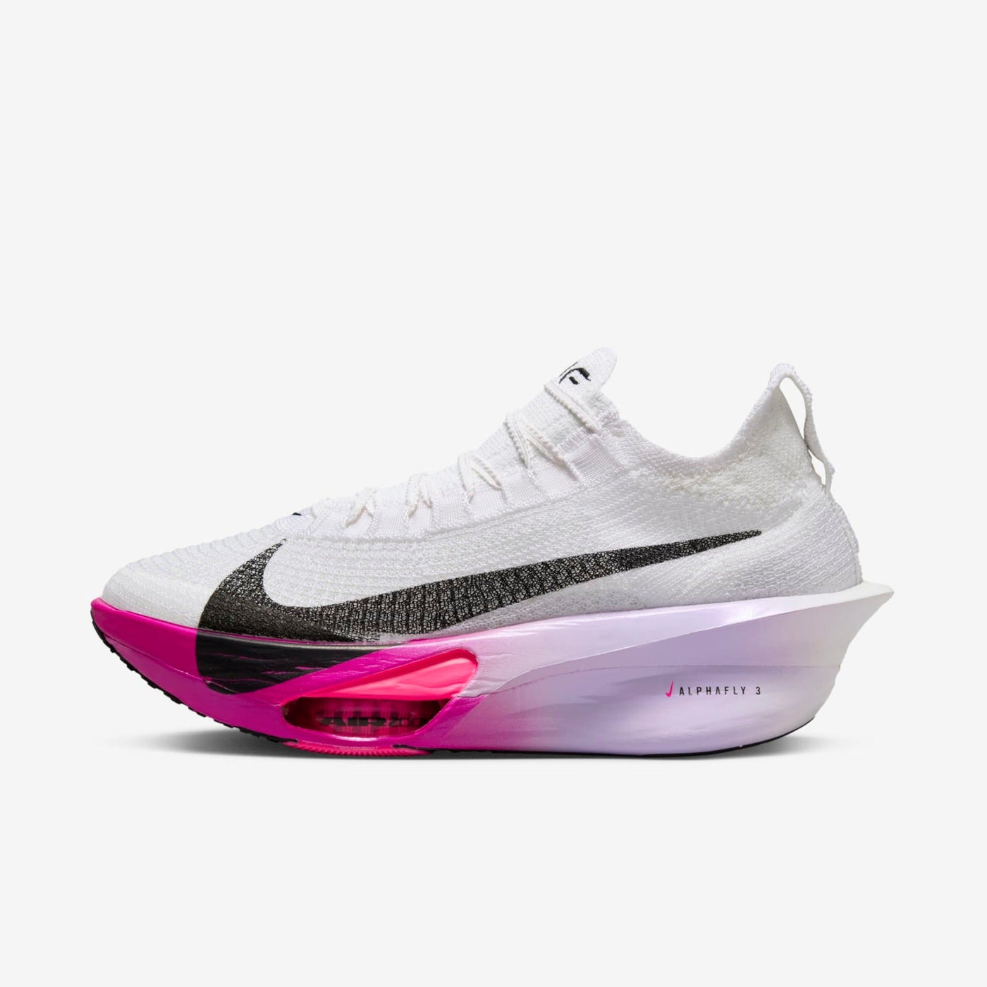NK Air Zoom Alphafly 3 – White/Hyper Pink