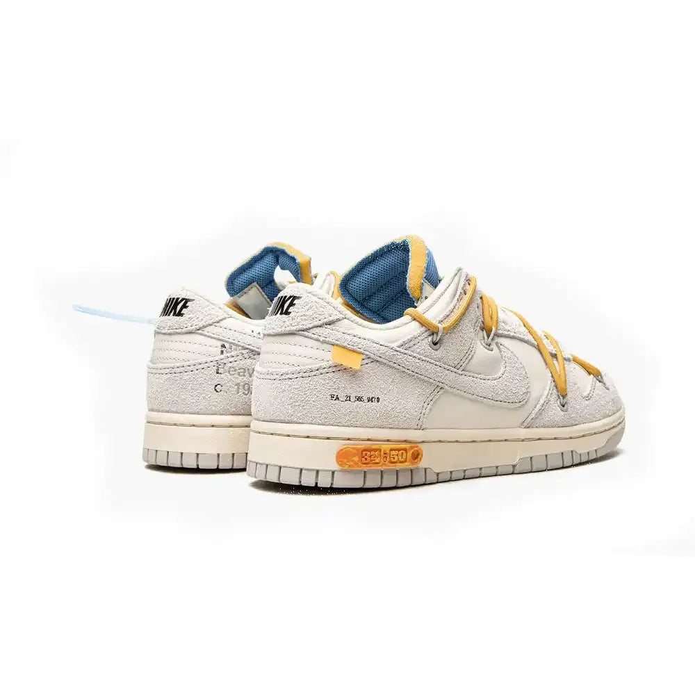 NK Dunk Low Off-White Lot 34