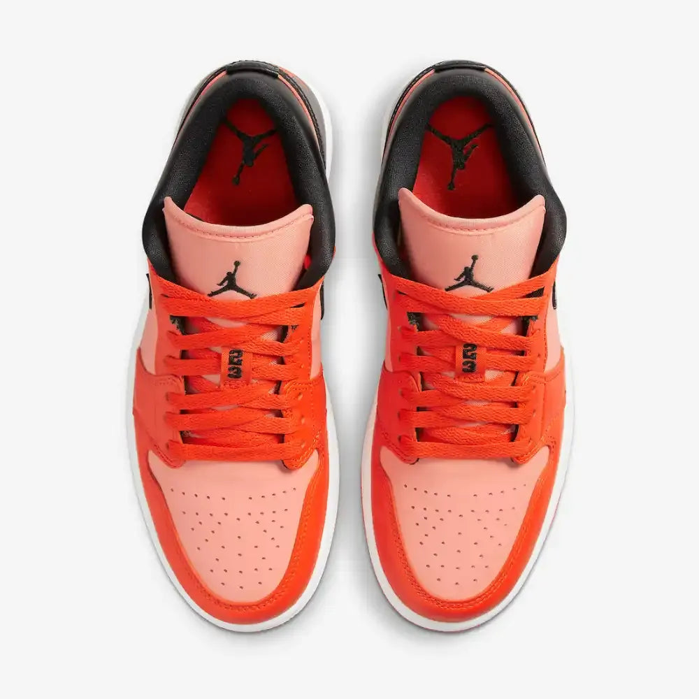 AJ 1 Low - Orange Black