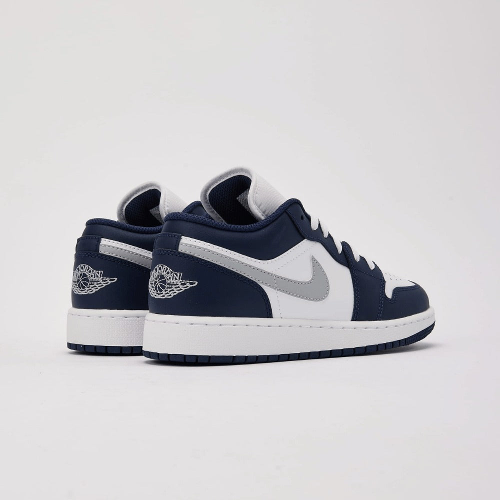 AJ 1 Low - Midnight Navy Wolf Grey