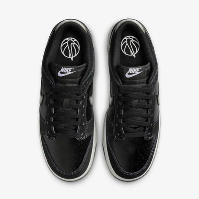 NK Dunk Low - Airbrush Swoosh Black