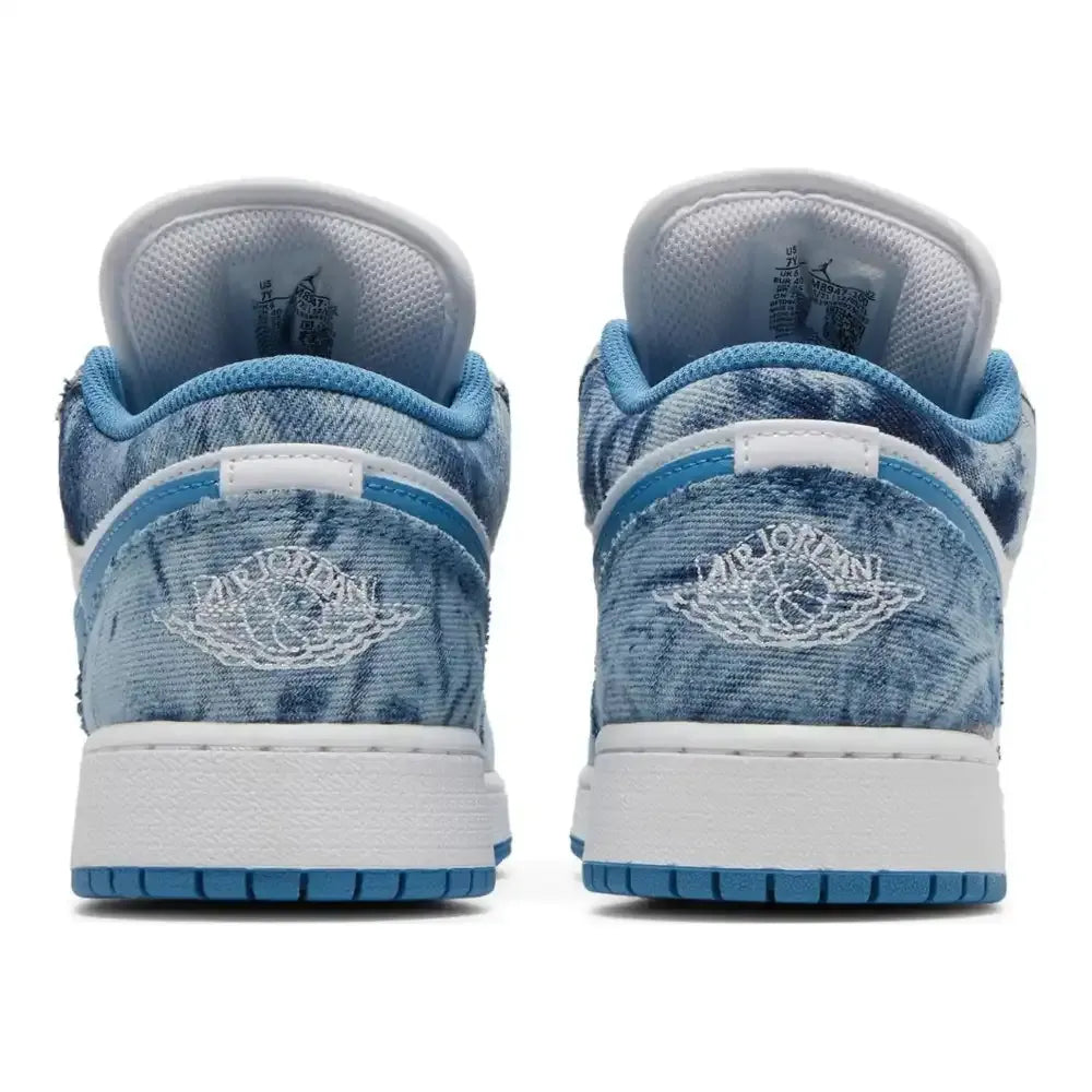 AJ 1 Low - Washed Denim