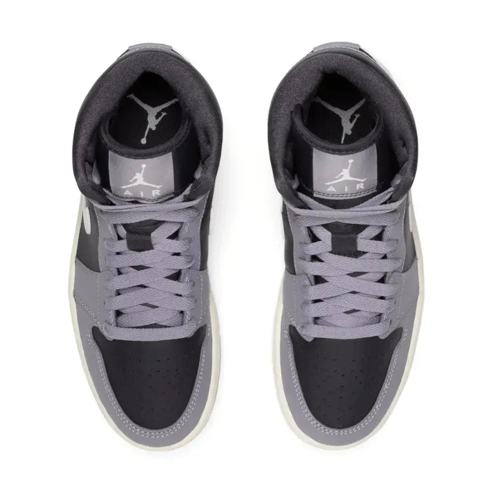 AJ 1 Mid Cement Grey Sail Anthracite