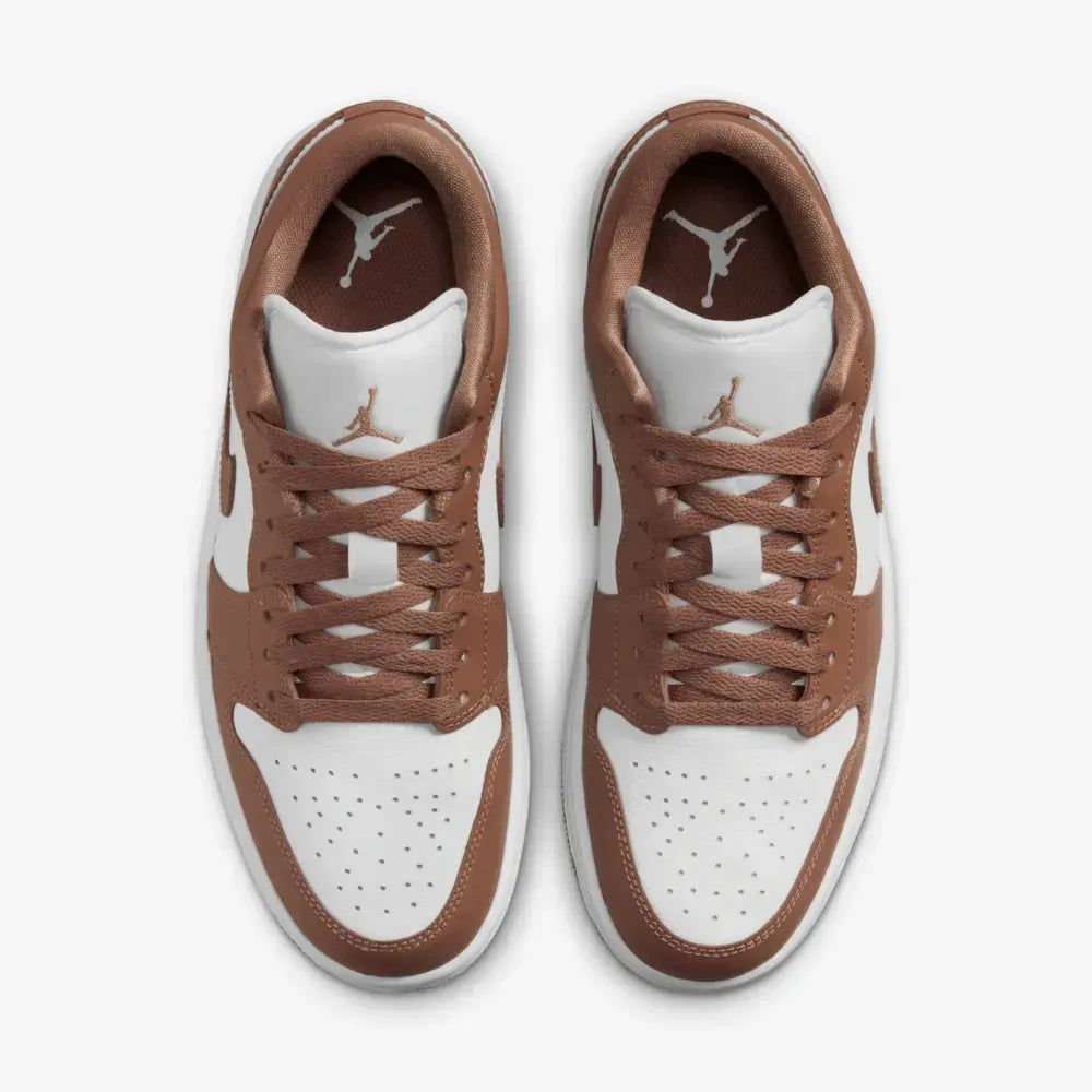 AJ 1 Low - Archaeo Brown White