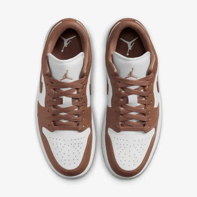 AJ 1 Low - Archaeo Brown White
