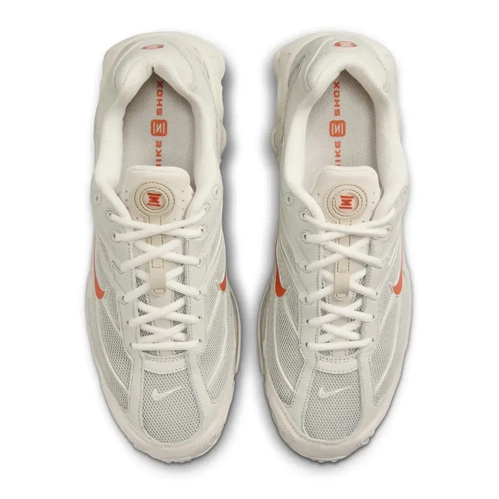 NK Shox Ride 2 Light Bone Turf Orange
