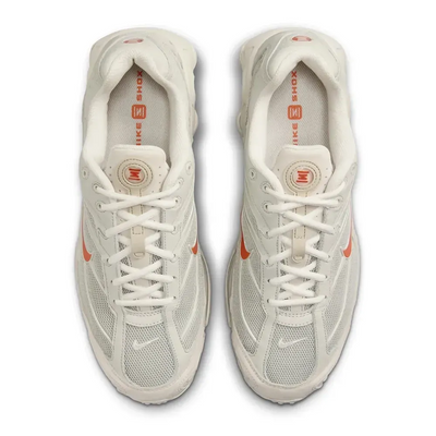 NK Shox Ride 2 Light Bone Turf Orange