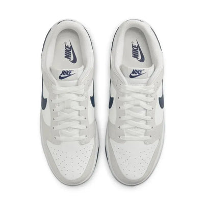 NK Dunk Low - Retro White Midnight Navy